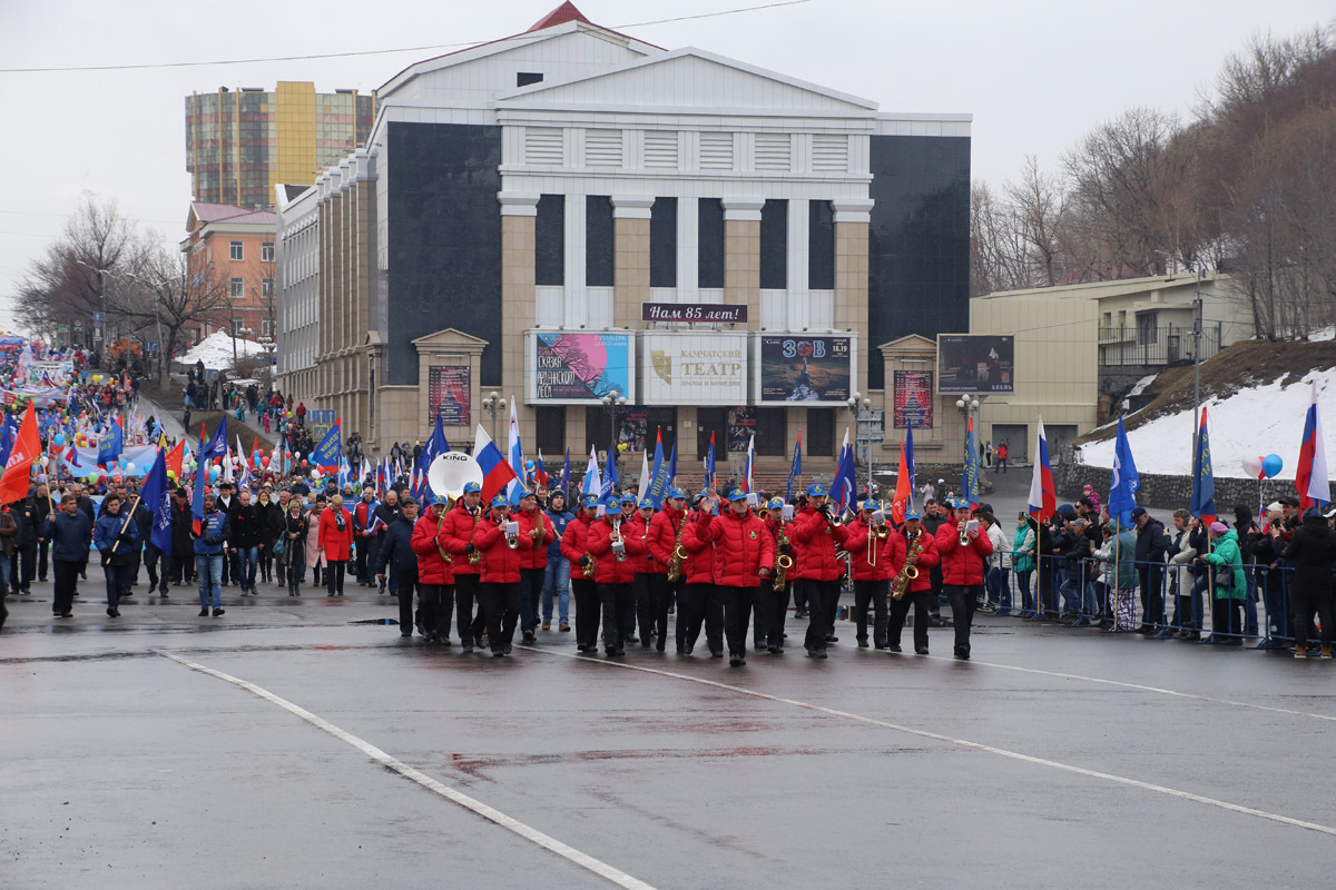 Камчатка отметит 1 мая праздничным шествием