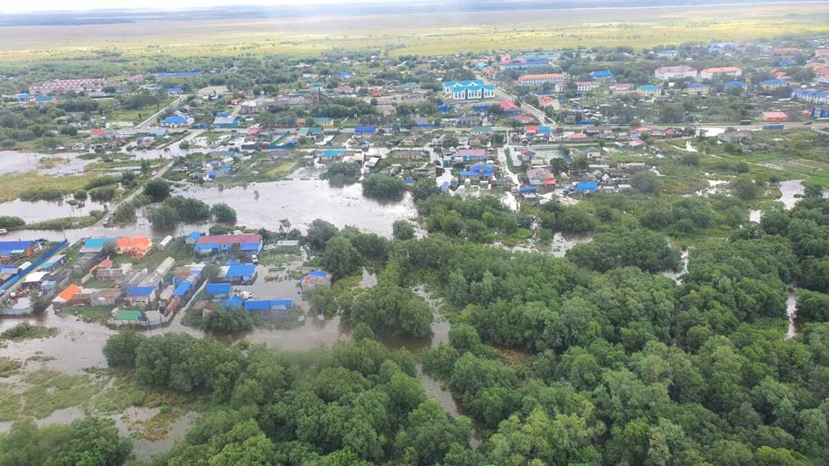 В селе Соболево на Камчатке приступили к оценке ущерба, нанесённого разливом реки 