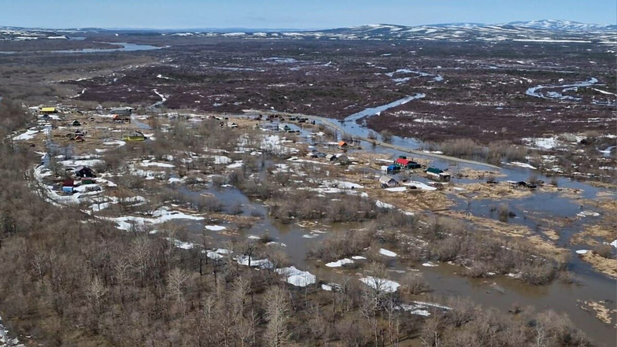 Село Парень на севере Камчатки оказалось в зоне подтопления