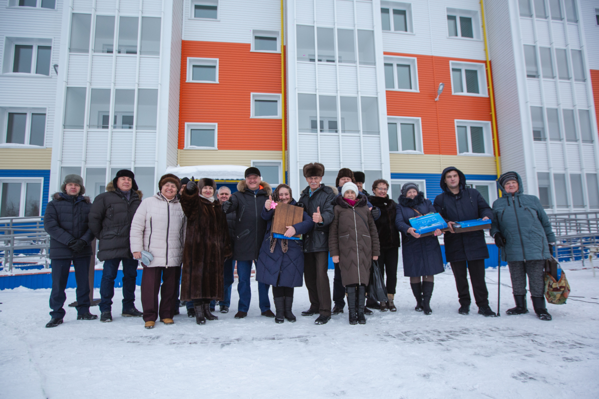 Еще сорок семей в Милькове получили ключи от новых квартир